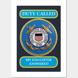 DutyCalledCoastGuard daughter Posters and Art